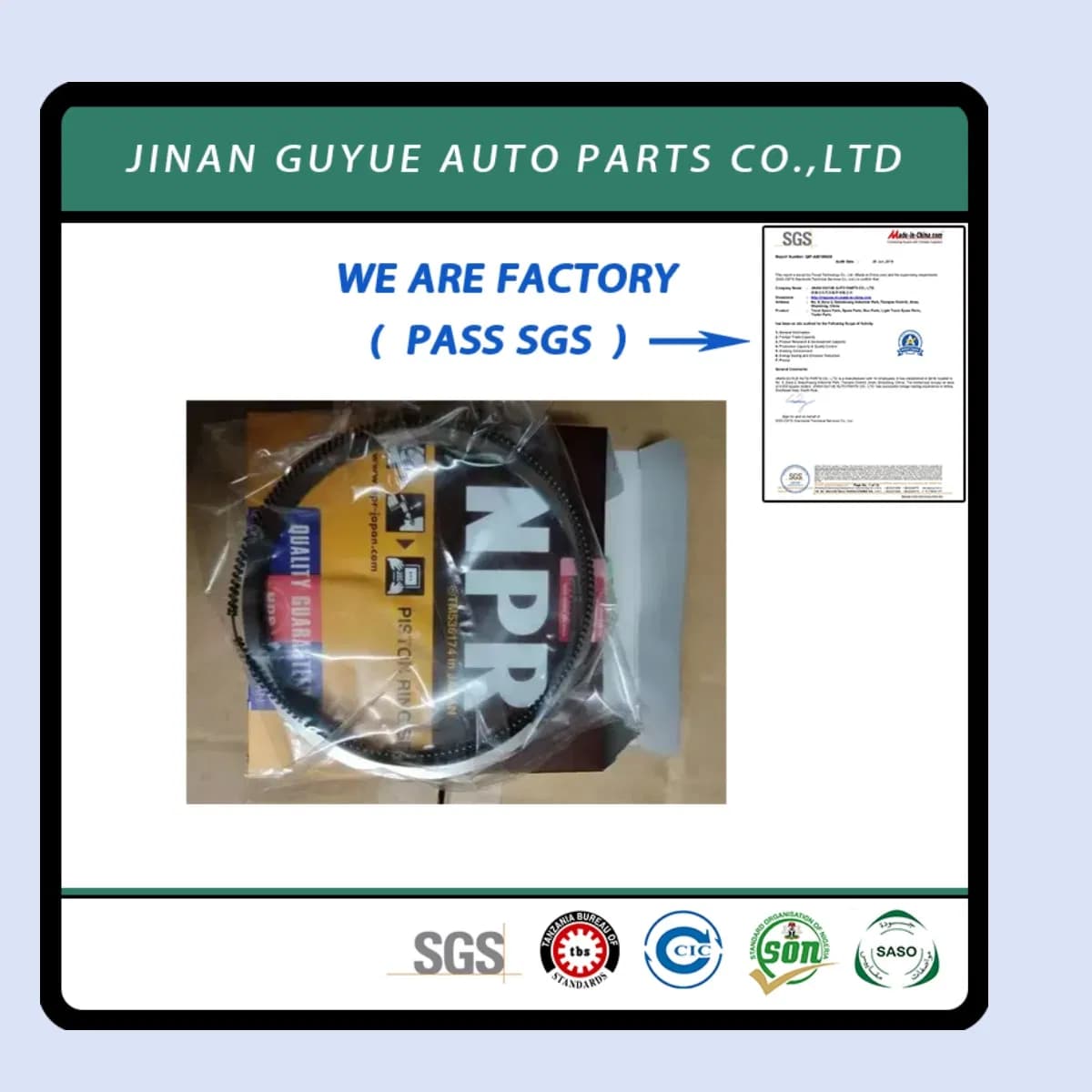 S1301-92080 Piston Ring