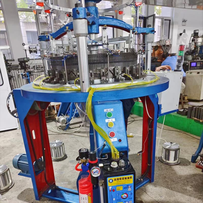 Wire Mesh Making Machine for Exhaust Pipe