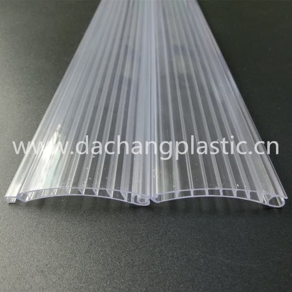 Clear Plastic Rolling Shutter Slats