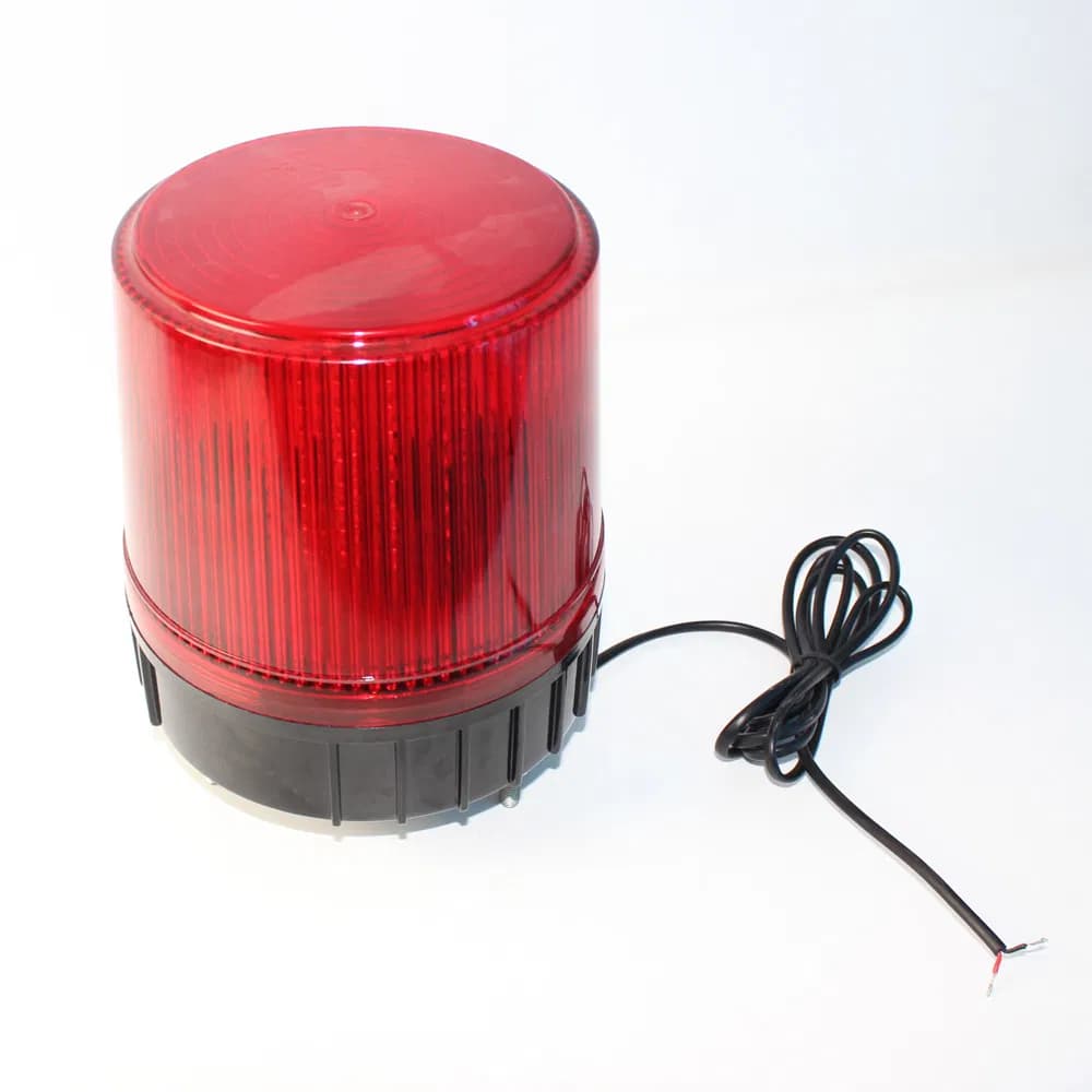 Red Lens Warning LED Beacon Light 618L1