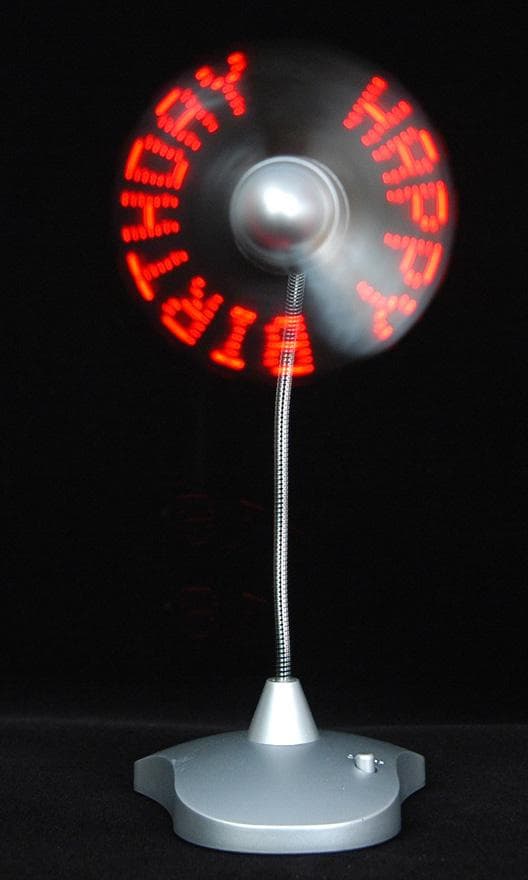 USB Desk Message Fan