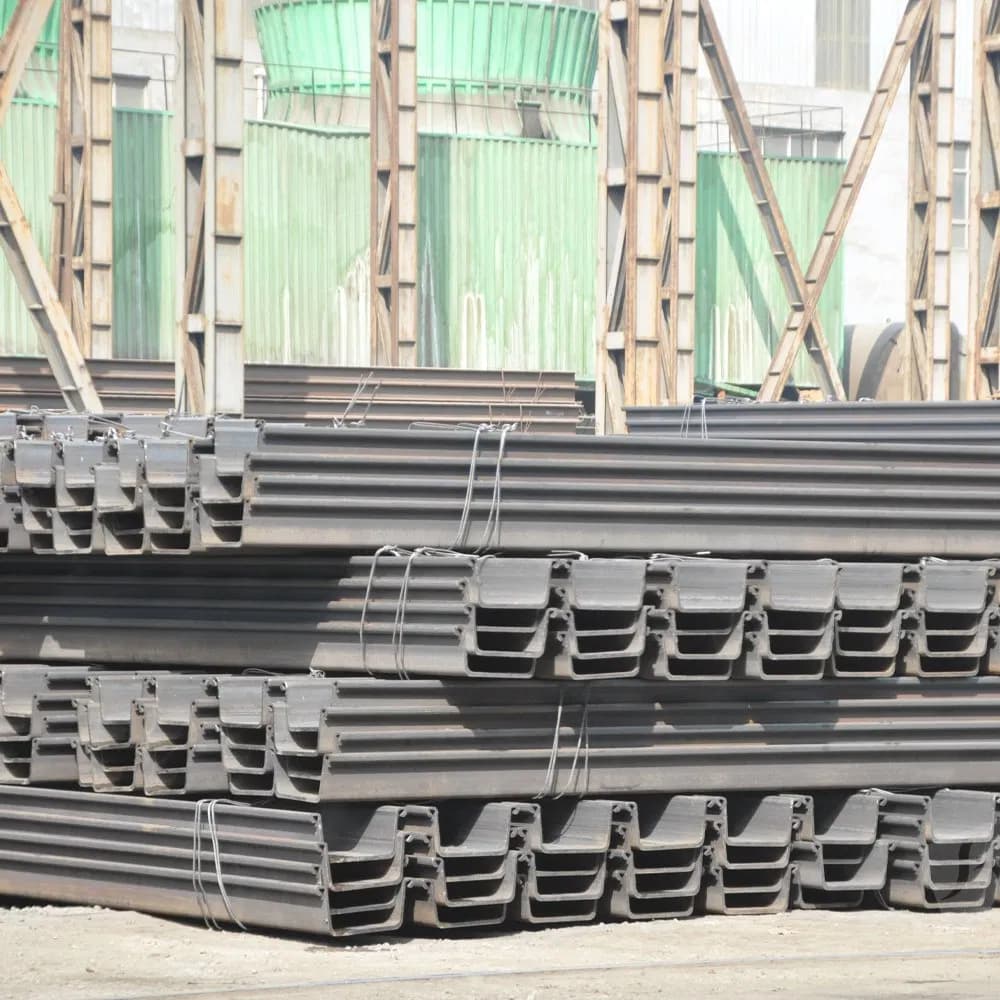 Foundation Support Steel Sheet Pile