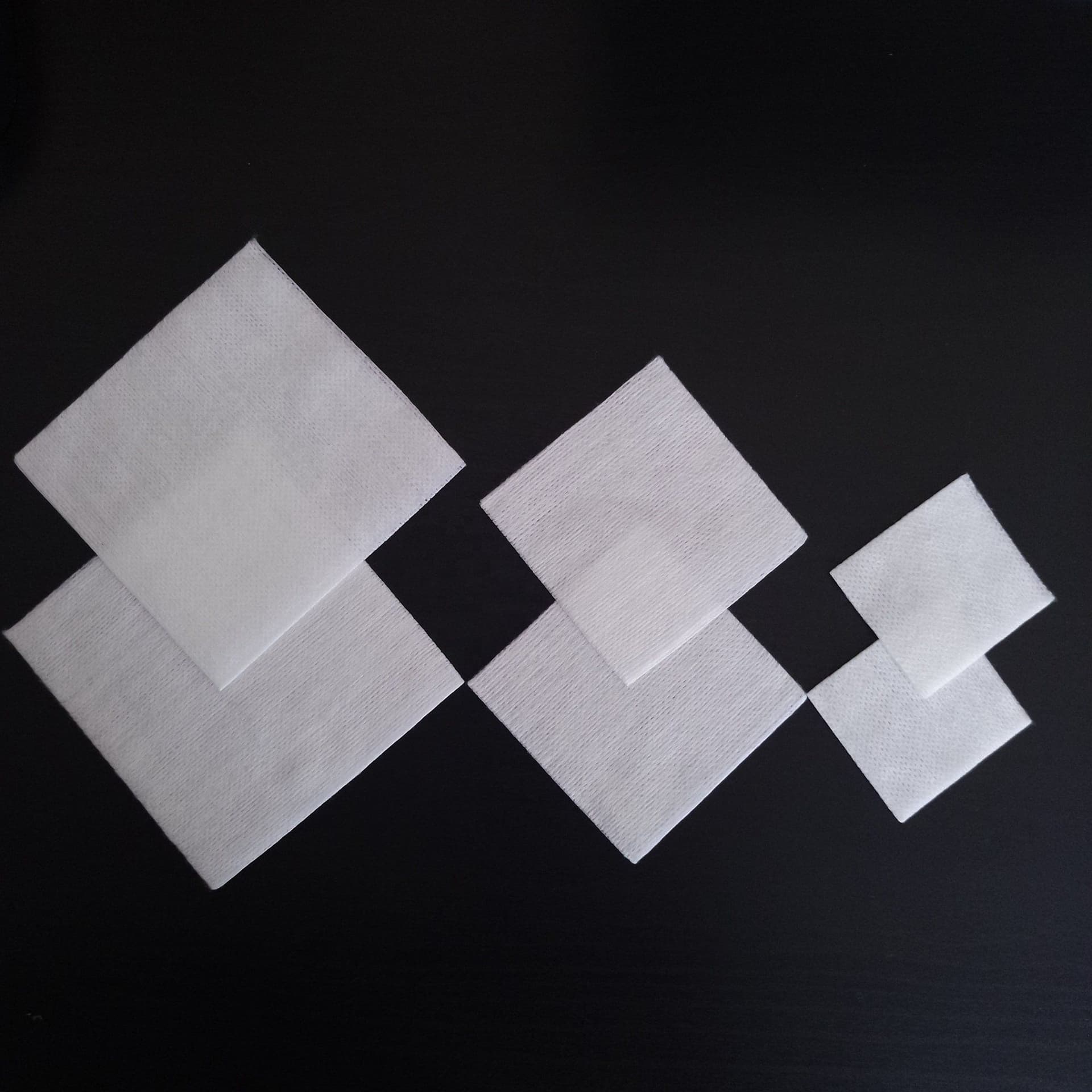 Medical No Sterile Non Woven Absorbent Swabs