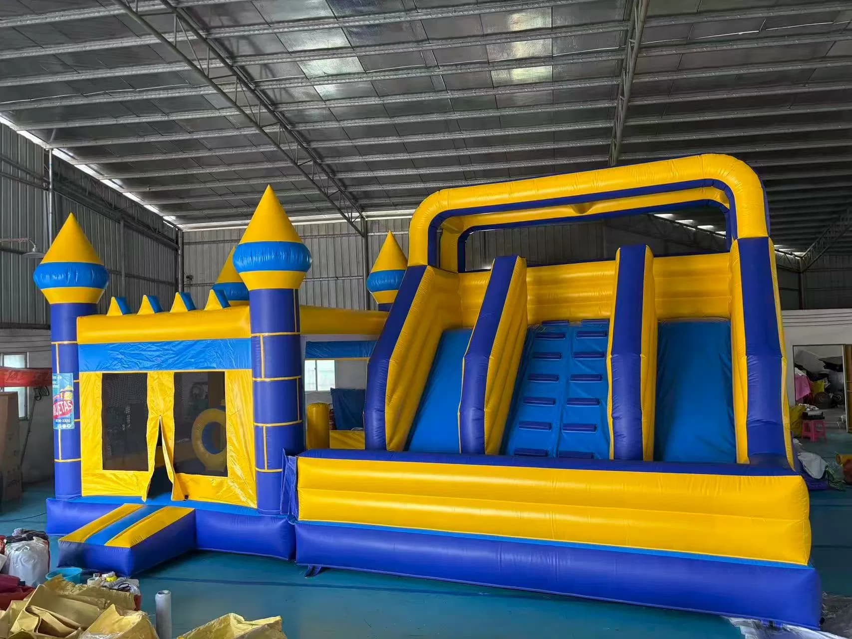 Inflatable Castle with Slide for Weddings