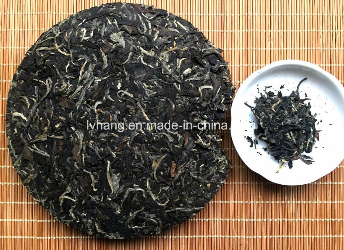 White Tea Round Flat Cake
