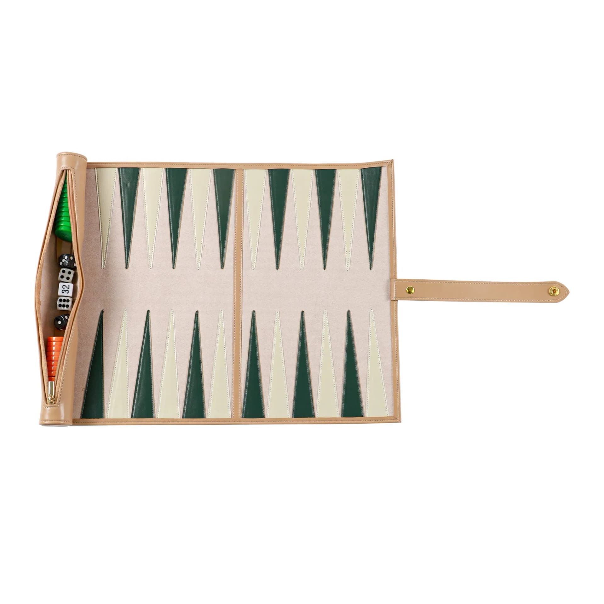 Travel Roll up Backgammon Set