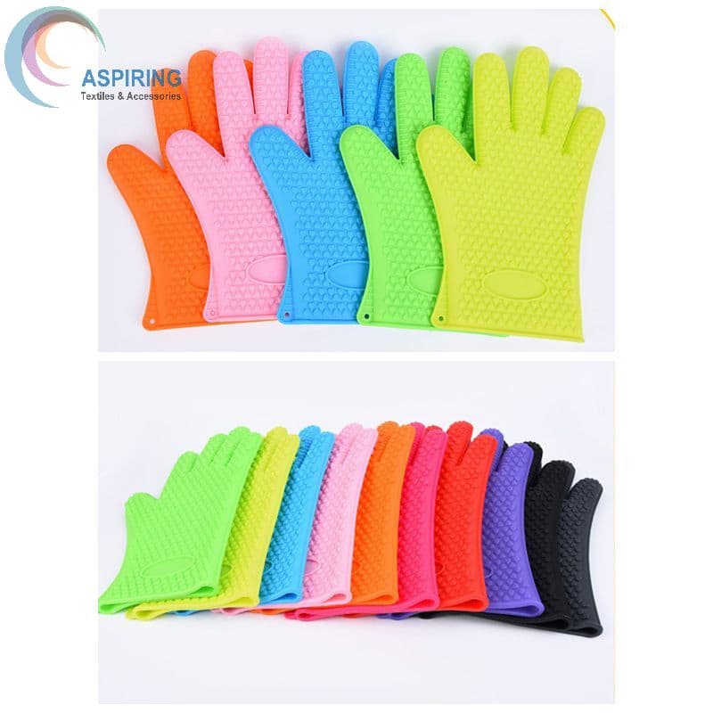 Cotton Canvas Kitchen Oven Gloves