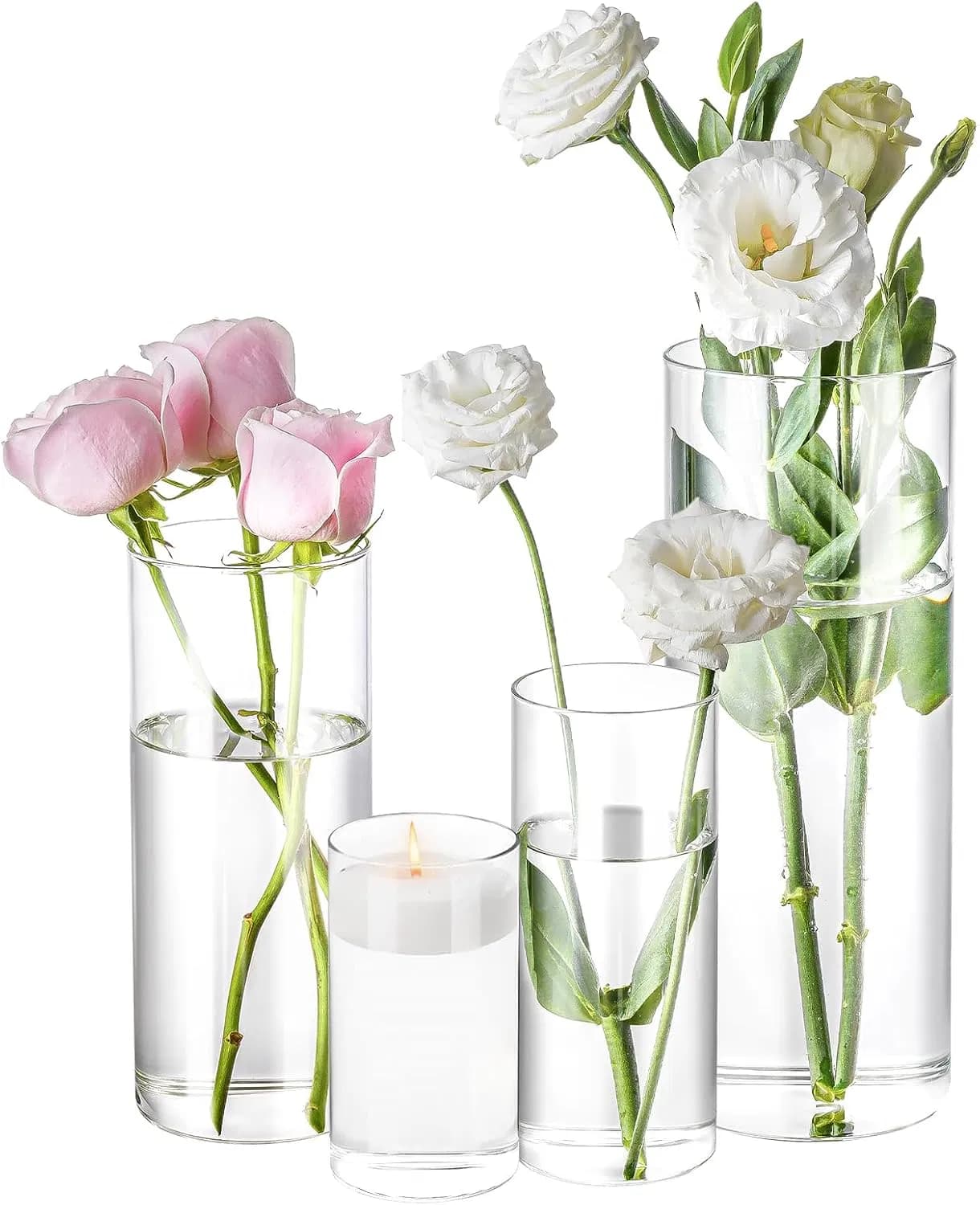 High-Quality Clear Acrylic Vase for Flowers