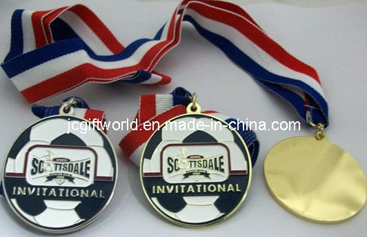 Sport Metal Ribbon Medal