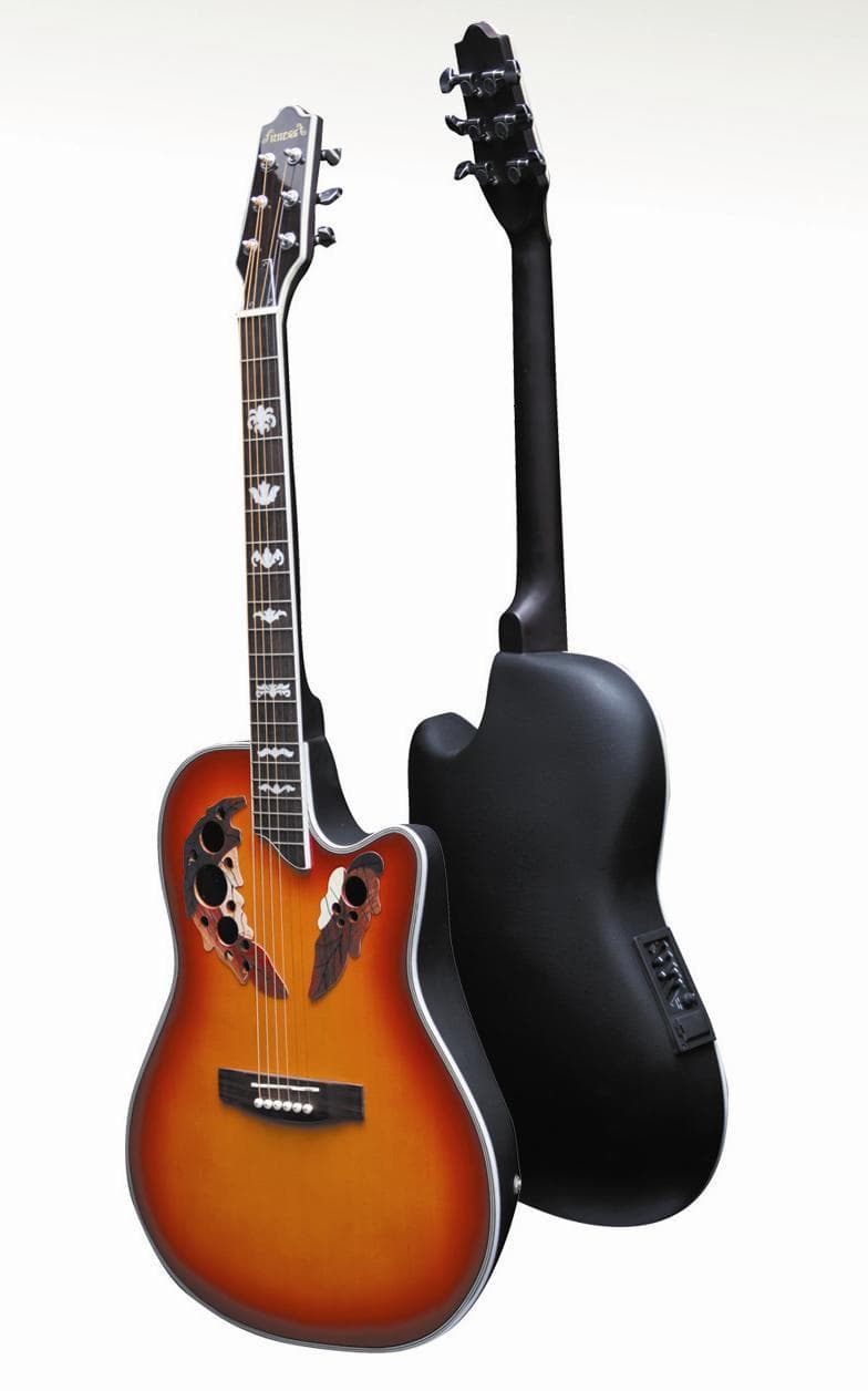 Guitar with Plastic Back