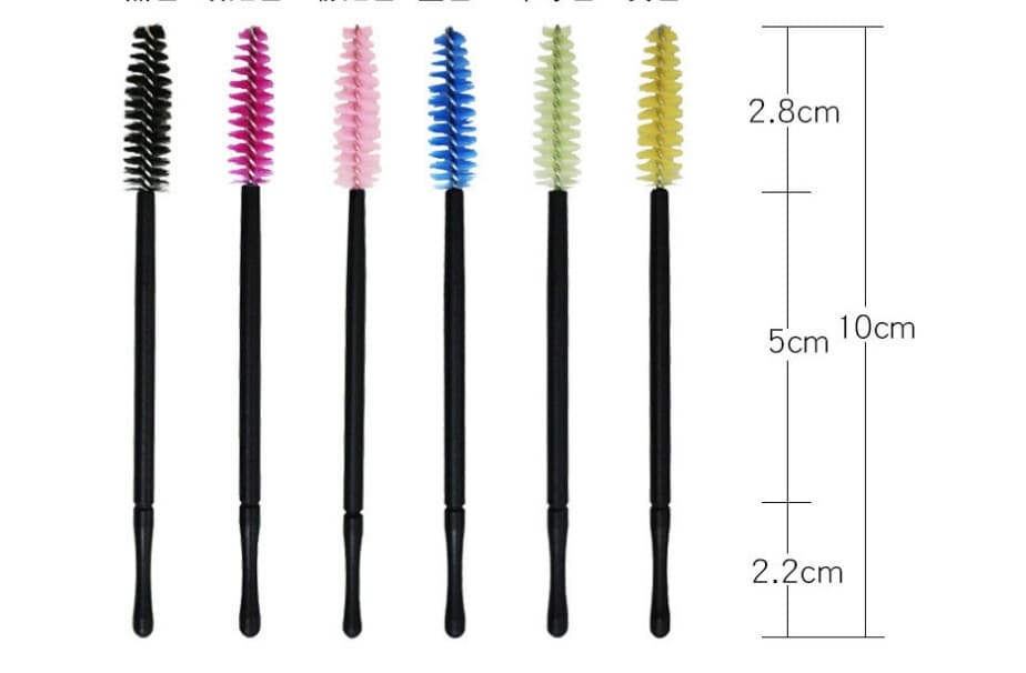 Makeup Nylon Mascara Wands and Micro Brush