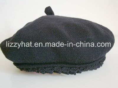 Fashion Knitted Cotton Beret/Hat for Ladies