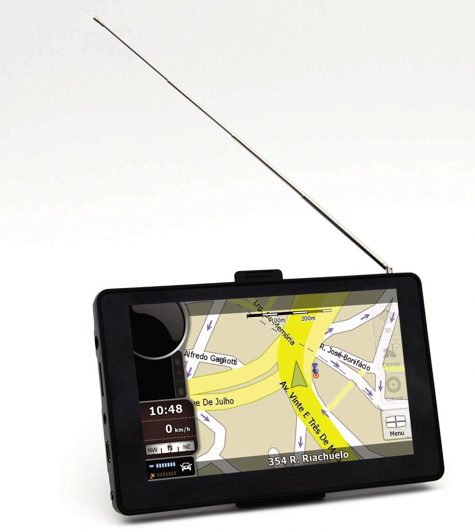 5.0 Inch Car GPS With DVBT MPEG 4