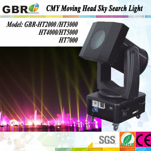 Cmy Moving Head Sky Search Light Gbr-Ht2000