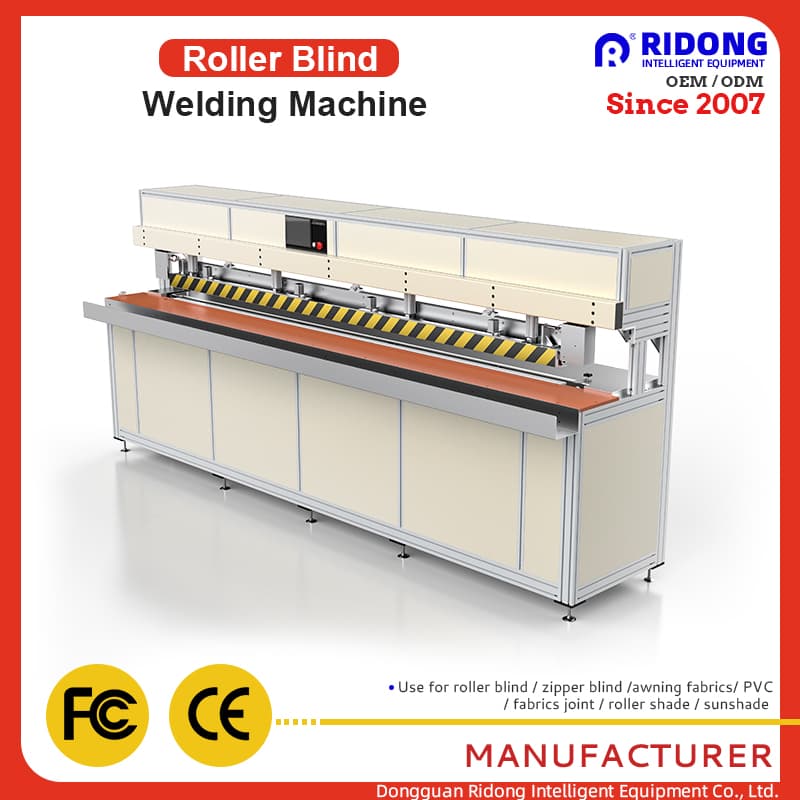 Windproof Roller Blind Welding Machine