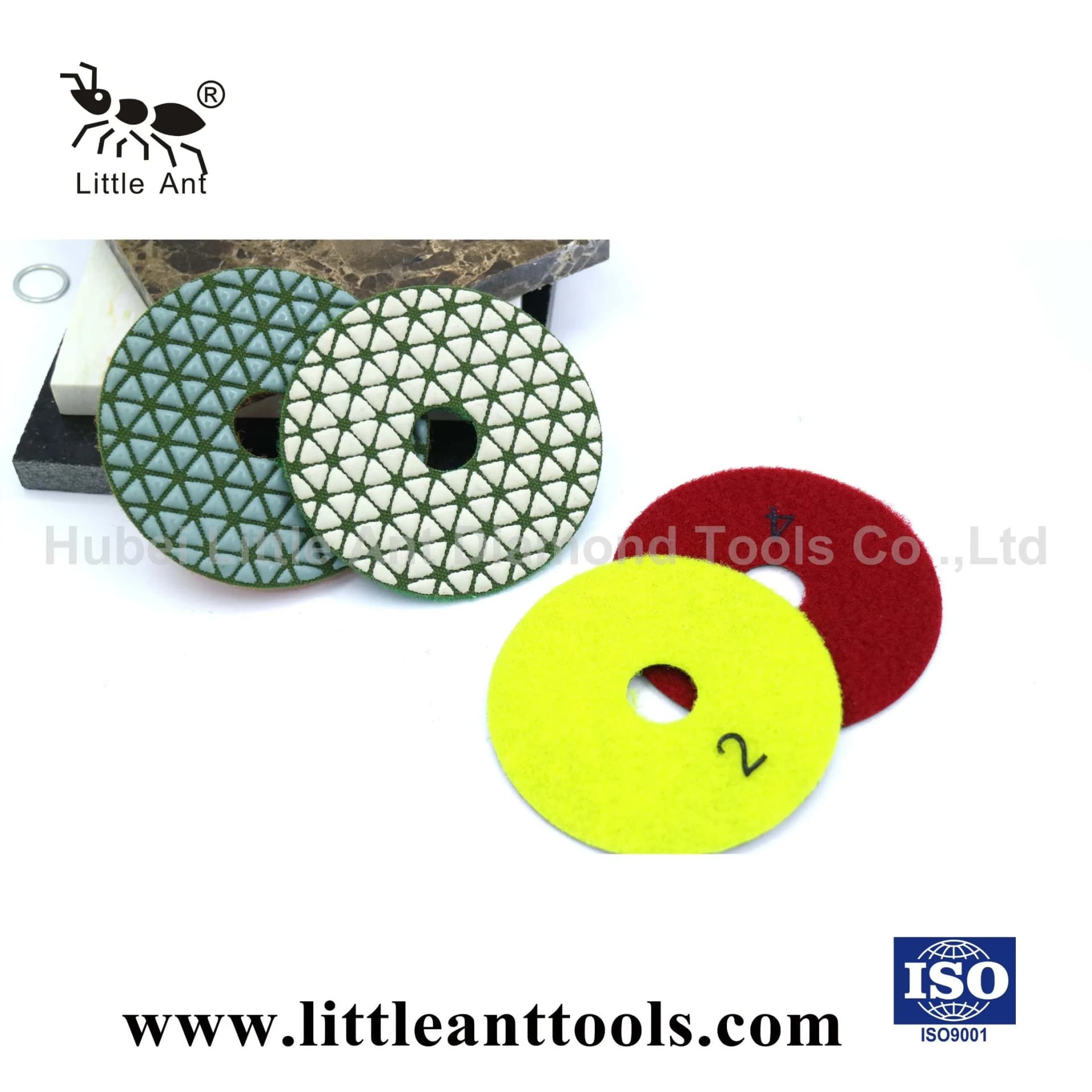 Diamond Tool of Abrasive Hexagon Dry Pads