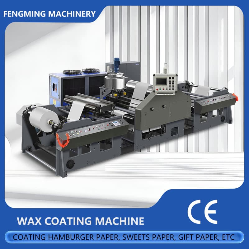 Burger Paper Candy Paper Waxing Machine