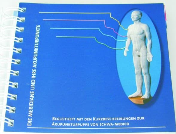Acupuncture Book with Acupoint Detail