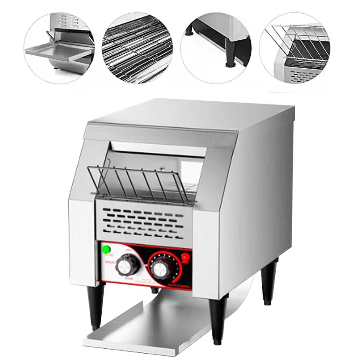 Commercial Electric Conveyor Bread Toaster