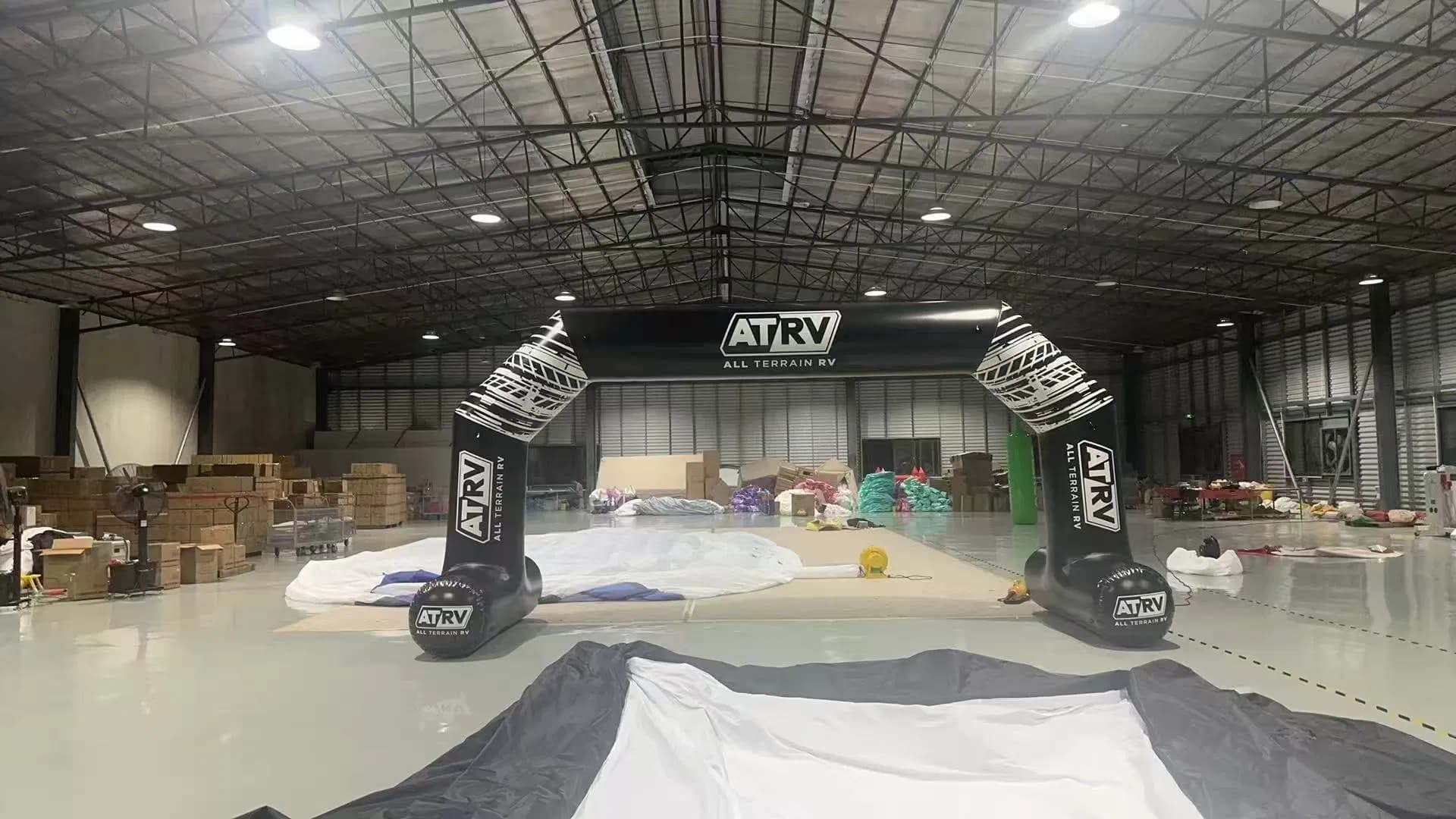 Airtight Inflatable Floating Race Arch
