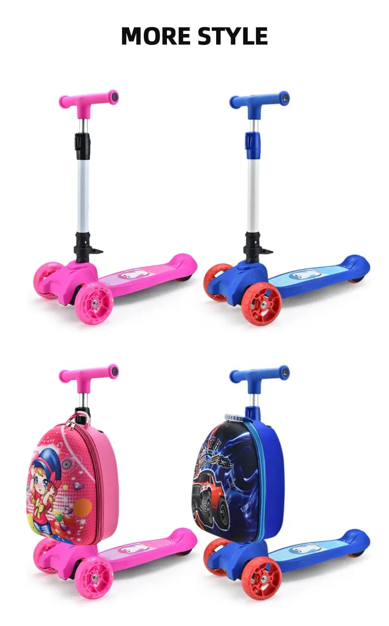 Tir-Scooter with Luggage for Kids (GS-KL003)