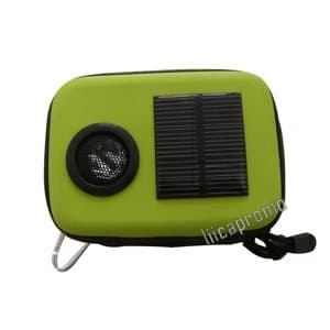 Solar Charger Speaker Bag