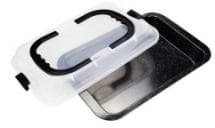 Bake Pan with Plastic Cover Cake Mold