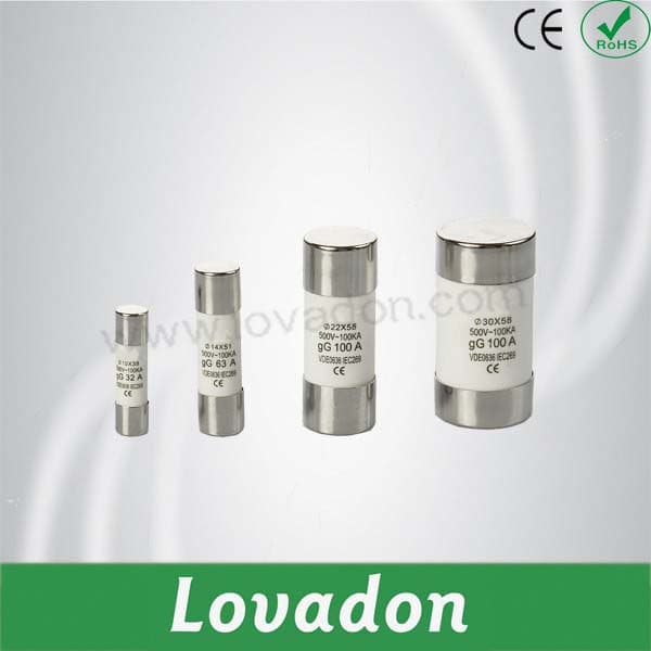 Hot Sale Cylindrical Cap Shape Fuse