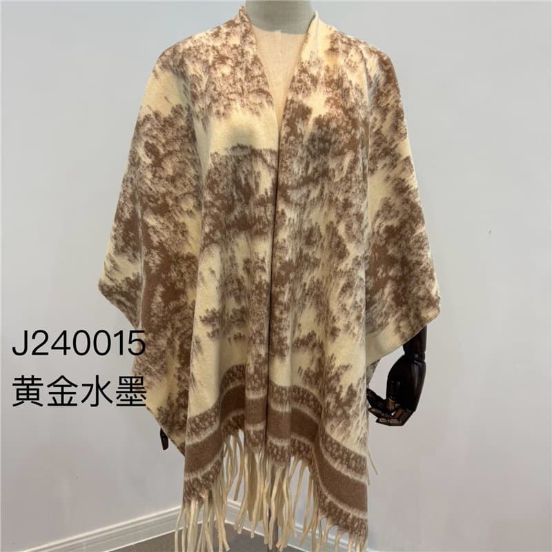 Artificial Wool Shawl Esj240015