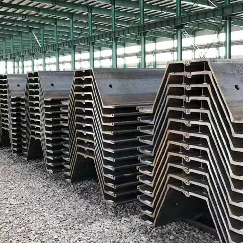 Hot Rolled Steel Sheet Pile Q235B Q355b
