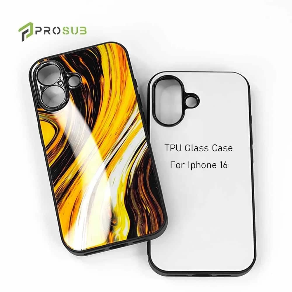 2D Tpupc Sublimation Glass Sheets Cases