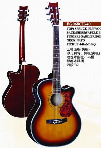 Guitar (FG068CE-40)