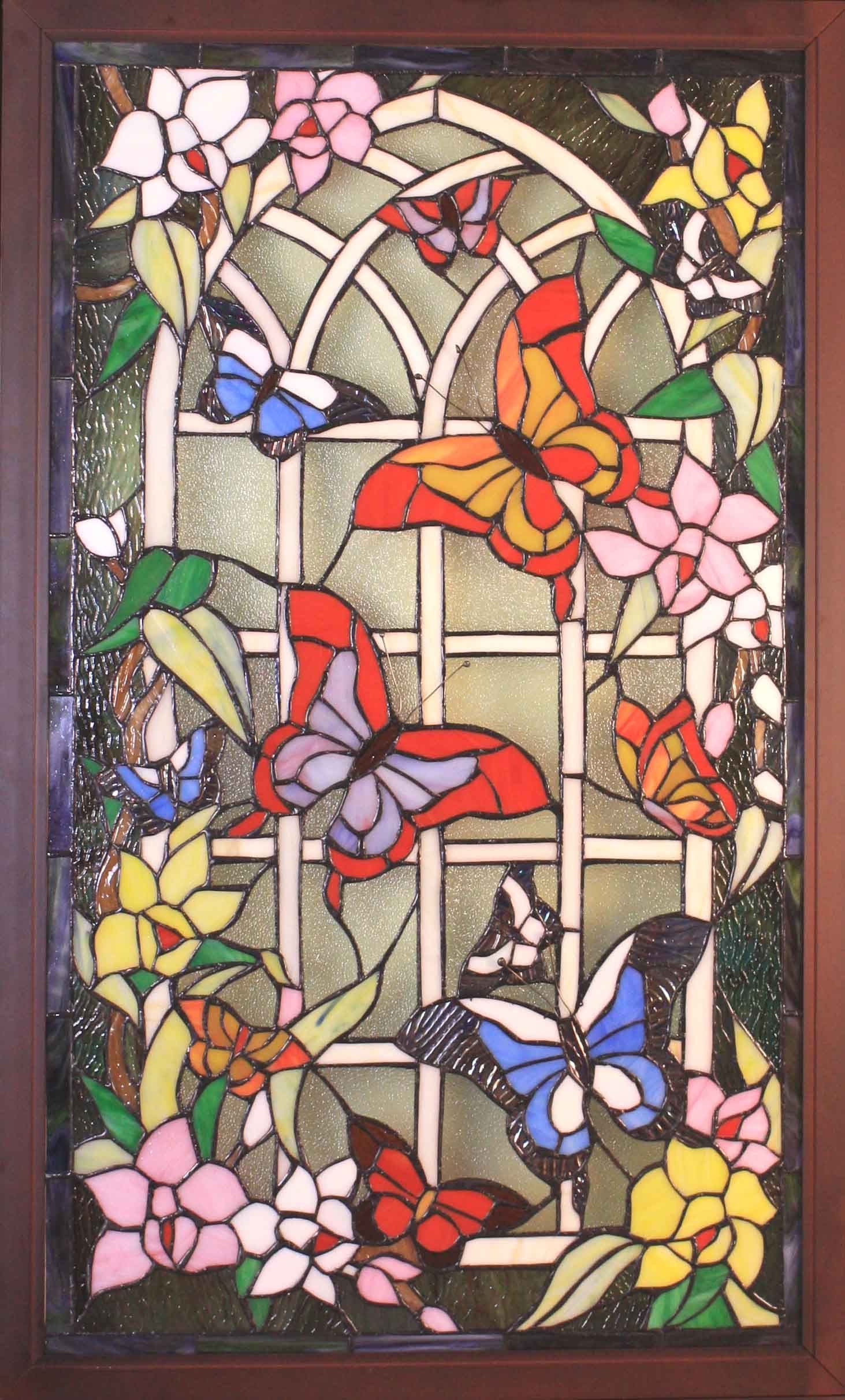 Tiffany Panel and Window 860