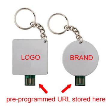 Advertising USB Web Key