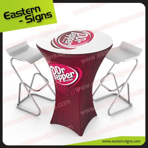 High Bar Cocktail Table Cloth for Wedding