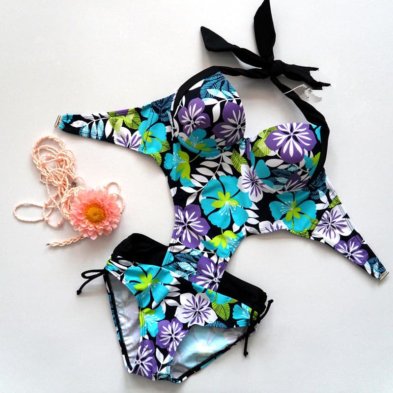 Women's One-Piece Swimwear Swimsuit2140