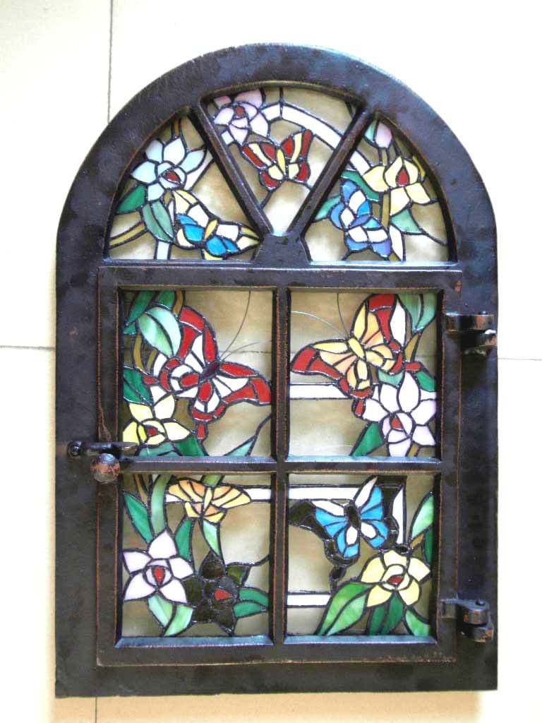 Tiffany Panel and Window 862