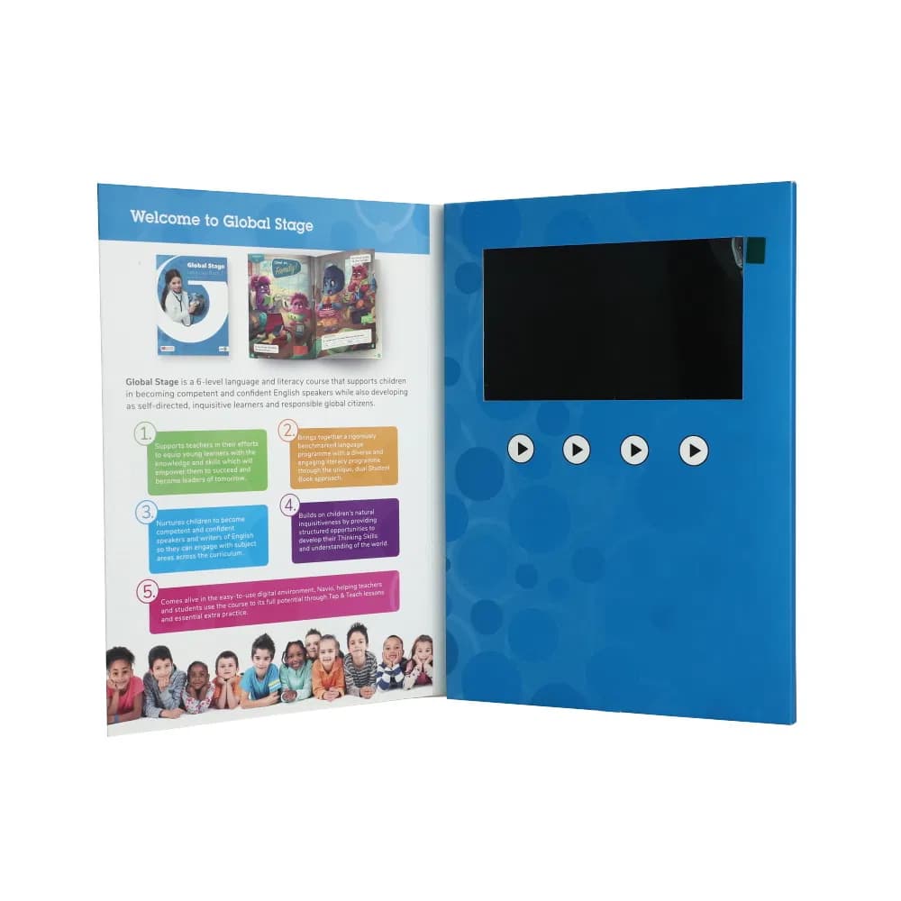 Promotional Video Gift Card with LCD Screen