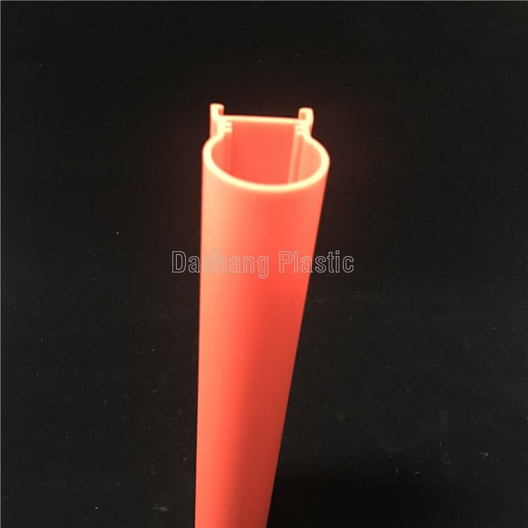 Red Acrylic Extrusion Tube for LED Light