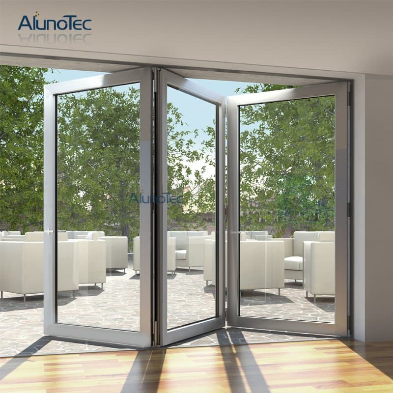 China Supplier Aluminum Frame Folding Door