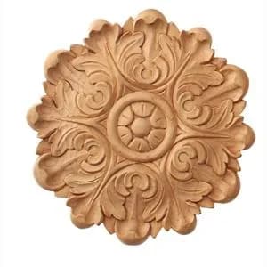 Furniture Decor Wood Sculpture for French