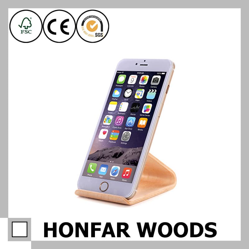 Mobile Phone Accessories Wood Phone Holder