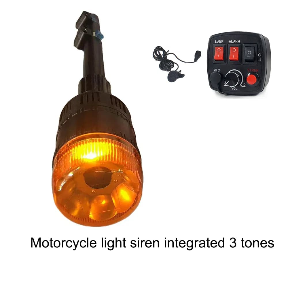Amber Motorcycles Rear Pole LED Light 666ls