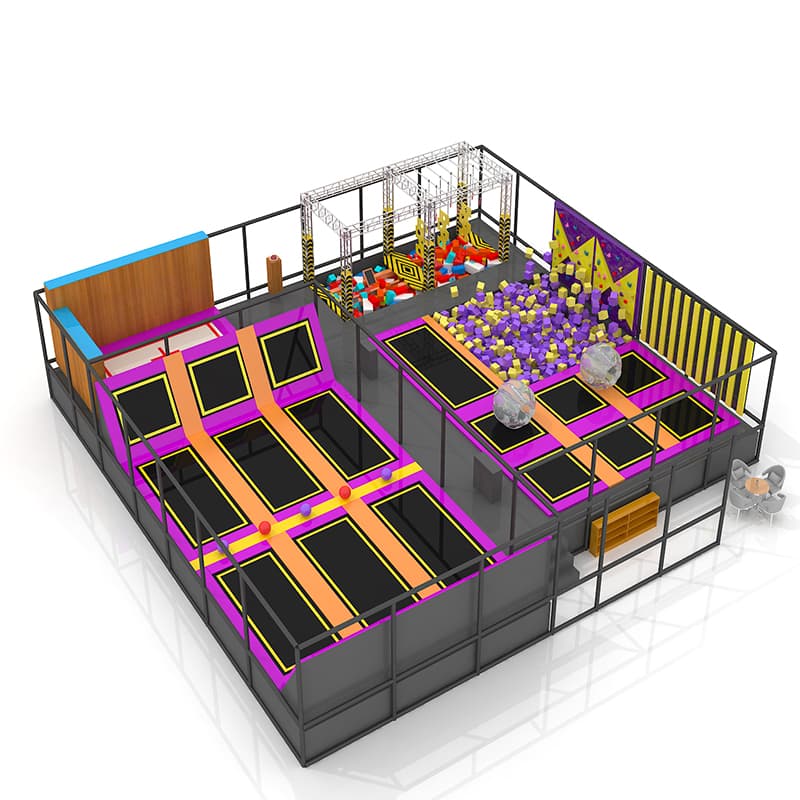 Custom Design Foam Pits Jumping Trampoline