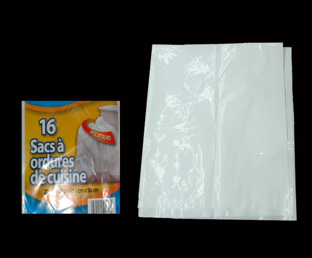 LDPE Flat Garbage Bags GKK