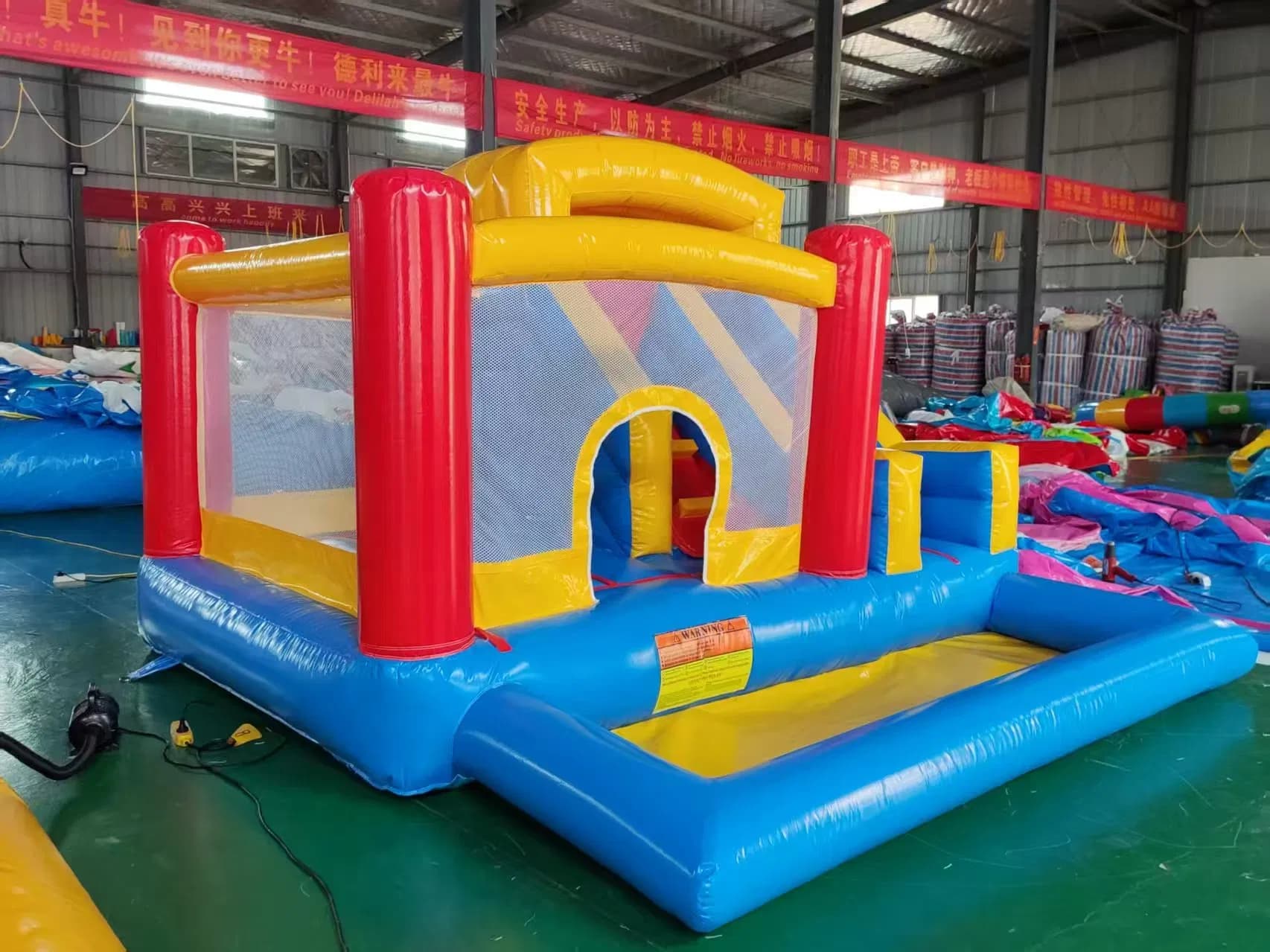 2026 Small Castle with Pool and Slide