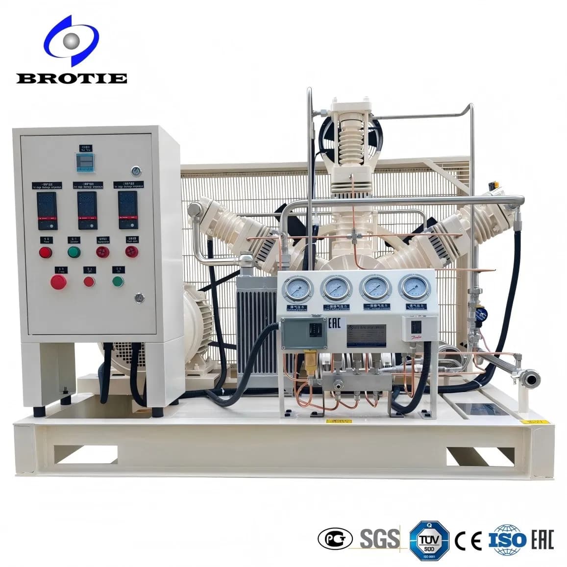Brotie High Pressure O2 Gas Compressor