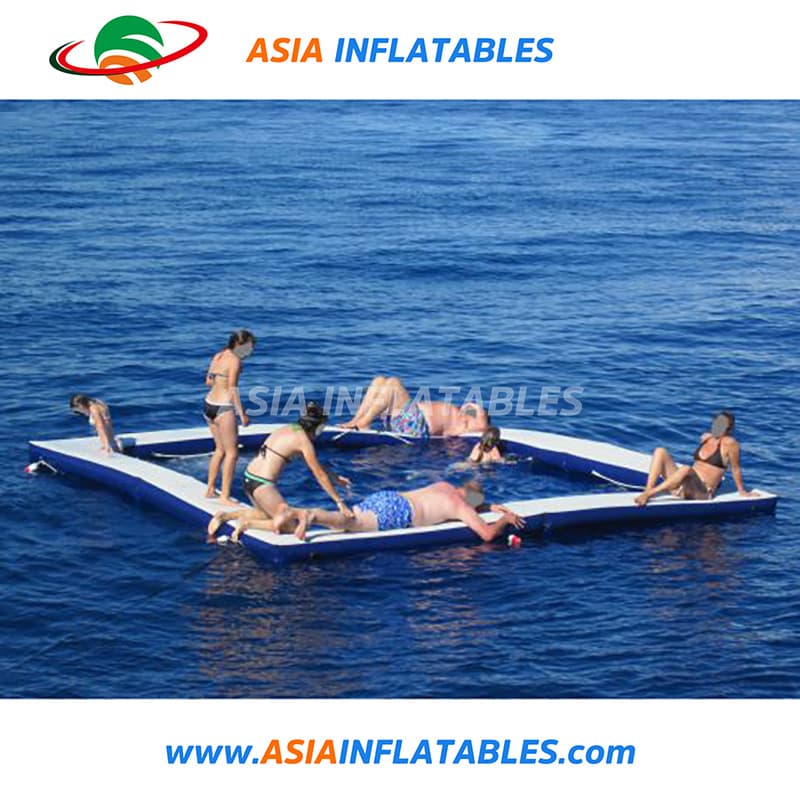 Inflatable Swim Pool with Net Play on Water