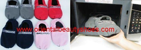 Microwave Heated Slippers