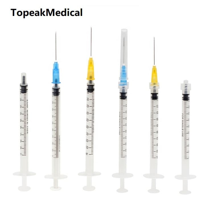 Medical Plastic Disposable Needle Syringe